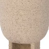 Intratuin bloempot op voet Loan crème D 11 H 13 cm