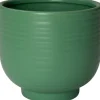 Intratuin bloempot op voet Neeko groen D 7,5 H 7 cm