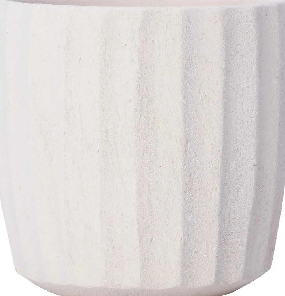 Intratuin bloempot Orley wit D 15 H 15 cm