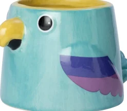 Intratuin bloempot Pico blauw 11 x 8,8 x 6,8 cm