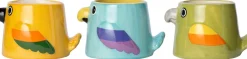 Intratuin bloempot Pico geel 11 x 8,8 x 6,8 cm