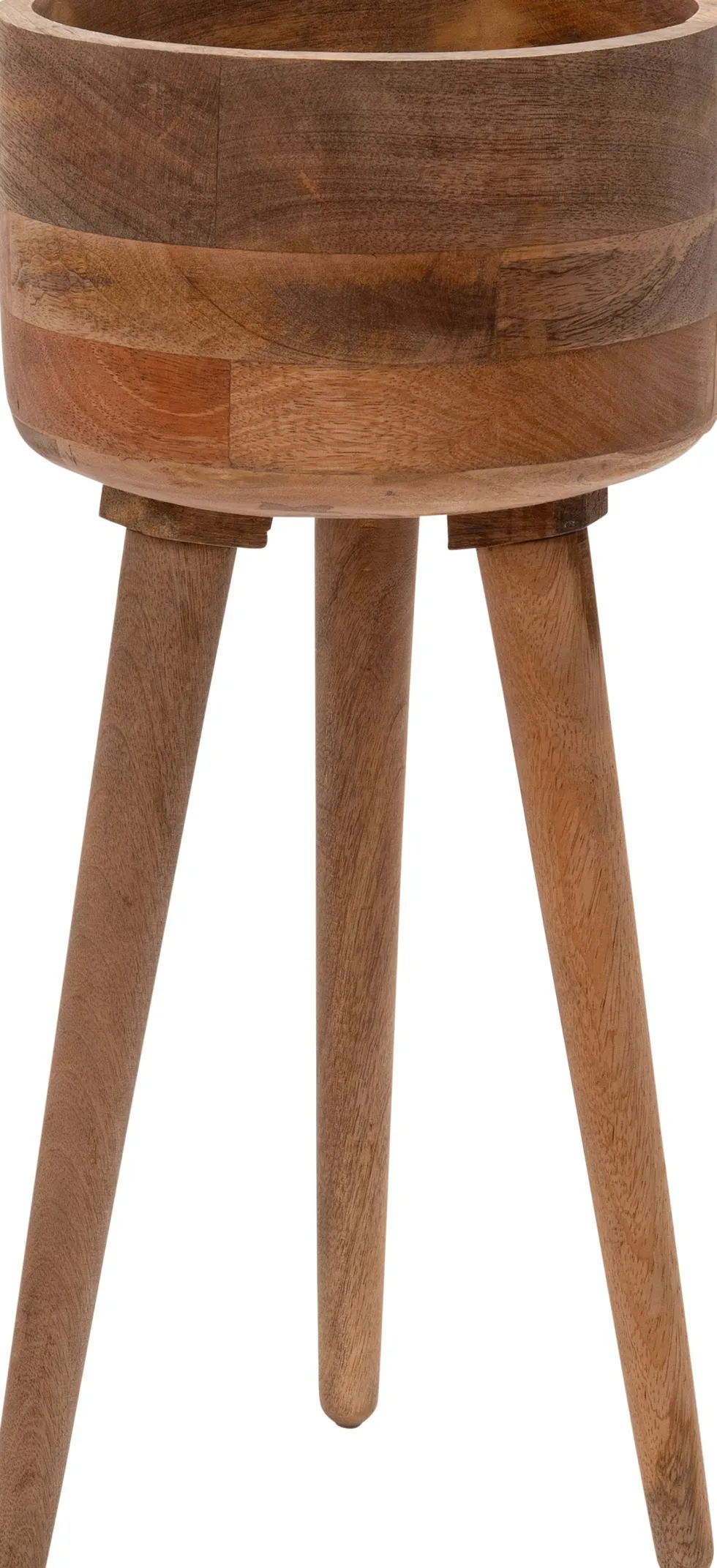 Intratuin bloempot Raaf naturel D 30 H 60 cm