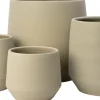 Intratuin bloempot Rano taupe D 32 H 30 cm