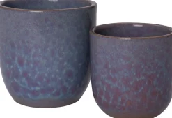Intratuin bloempot Ravel blauw D 10 H 10 cm