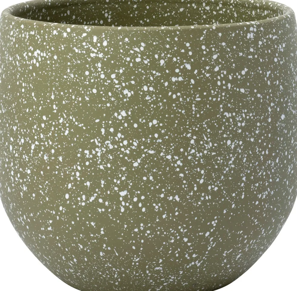 Intratuin bloempot Rayan groen D 19 H 17 cm
