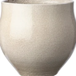 Intratuin bloempot Recife crème D 24 H 23 cm