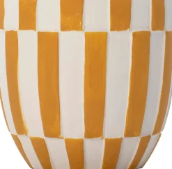 Intratuin bloempot Rif wit / geel D 13,5 H 12,5 cm