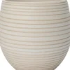 Intratuin bloempot Rikki wit D 28 H 26 cm