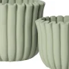 Intratuin bloempot Rivas groen D 15 H 13 cm