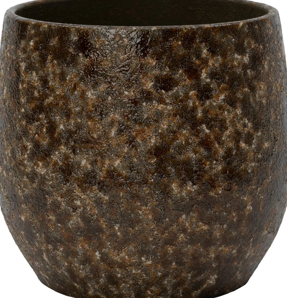 Intratuin bloempot Roas bruin D 18 H 16 cm