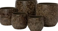 Intratuin bloempot Roas bruin D 18 H 16 cm
