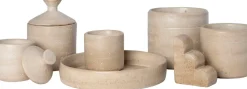 Intratuin bloempot Rovani beige D 17,5 H 16 cm