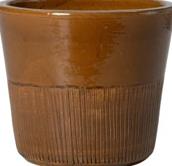 Intratuin bloempot Ruben bruin D 23 H 21 cm