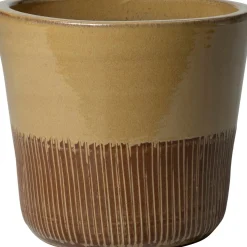 Intratuin bloempot Ruben lichtbruin D 23 H 21 cm