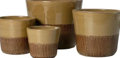 Intratuin bloempot Ruben lichtbruin D 32 H 33 cm