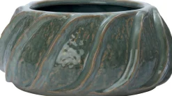 Intratuin bloempot Ryden groen D 21 H 10 cm