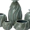 Intratuin bloempot Ryden groen D 22 H 17 cm