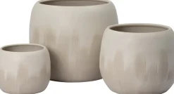 Intratuin bloempot Sabina crème D 30 H 23 cm