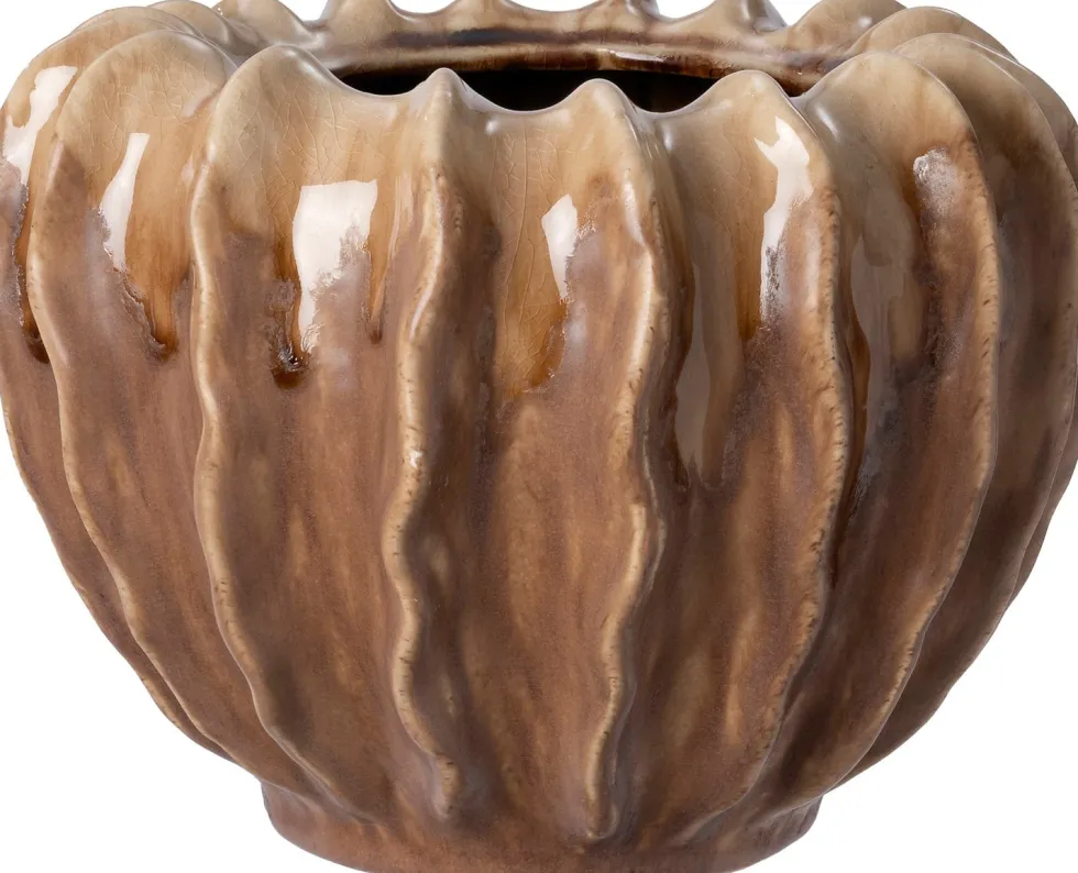Intratuin bloempot Sally bruin D 32,4 H 26,7 cm