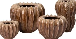 Intratuin bloempot Sally bruin D 32,4 H 26,7 cm