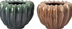 Intratuin bloempot Sally bruin D 25,5 H 18,5 cm