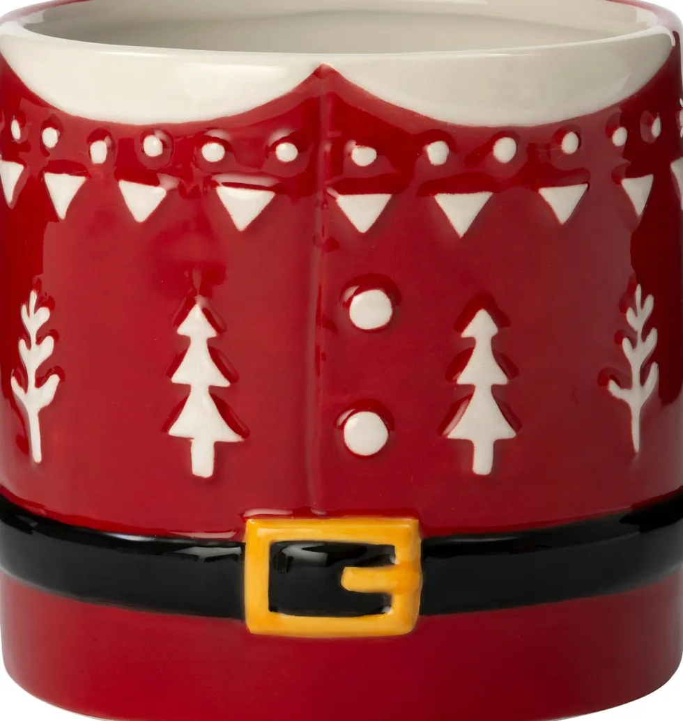 Intratuin bloempot Santa rood D 11 H 10 cm