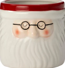 Intratuin bloempot Santa wit D 11 H 10 cm