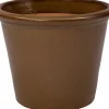 Intratuin bloempot Saxon bruin D 35 H 27 cm