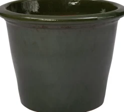 Intratuin bloempot Saxon groen D 35 H 27 cm