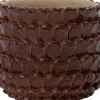 Intratuin bloempot Selby bruin D 13 H 10 cm