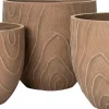 Intratuin bloempot Sem bruin D 44 H 41 cm
