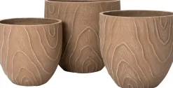 Intratuin bloempot Sem bruin D 44 H 41 cm