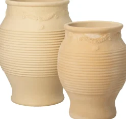 Intratuin bloempot Senna beige D 30 H 40 cm
