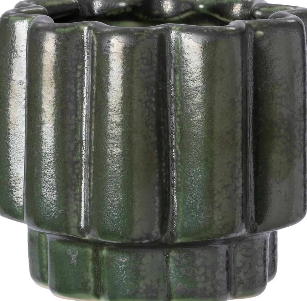 Intratuin bloempot Senna groen D 18,3 H 16 cm