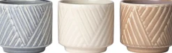 Intratuin bloempot Silv blauw D 13,5 H 12 cm