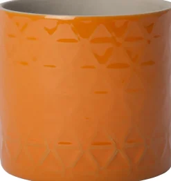 Intratuin bloempot Soof oranje D 14,5 H 12,8 cm