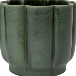 Intratuin bloempot Sterre groen D 16 H 14 cm