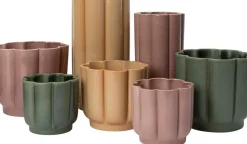 Intratuin bloempot Sterre groen D 16 H 14 cm