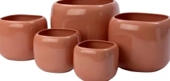 Intratuin bloempot Suvi roze D 16 H 13 cm