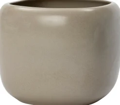 Intratuin bloempot Suvi taupe 18 x 18 x 15 cm
