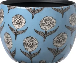 Intratuin bloempot Tali blauw D 6 H 5 cm