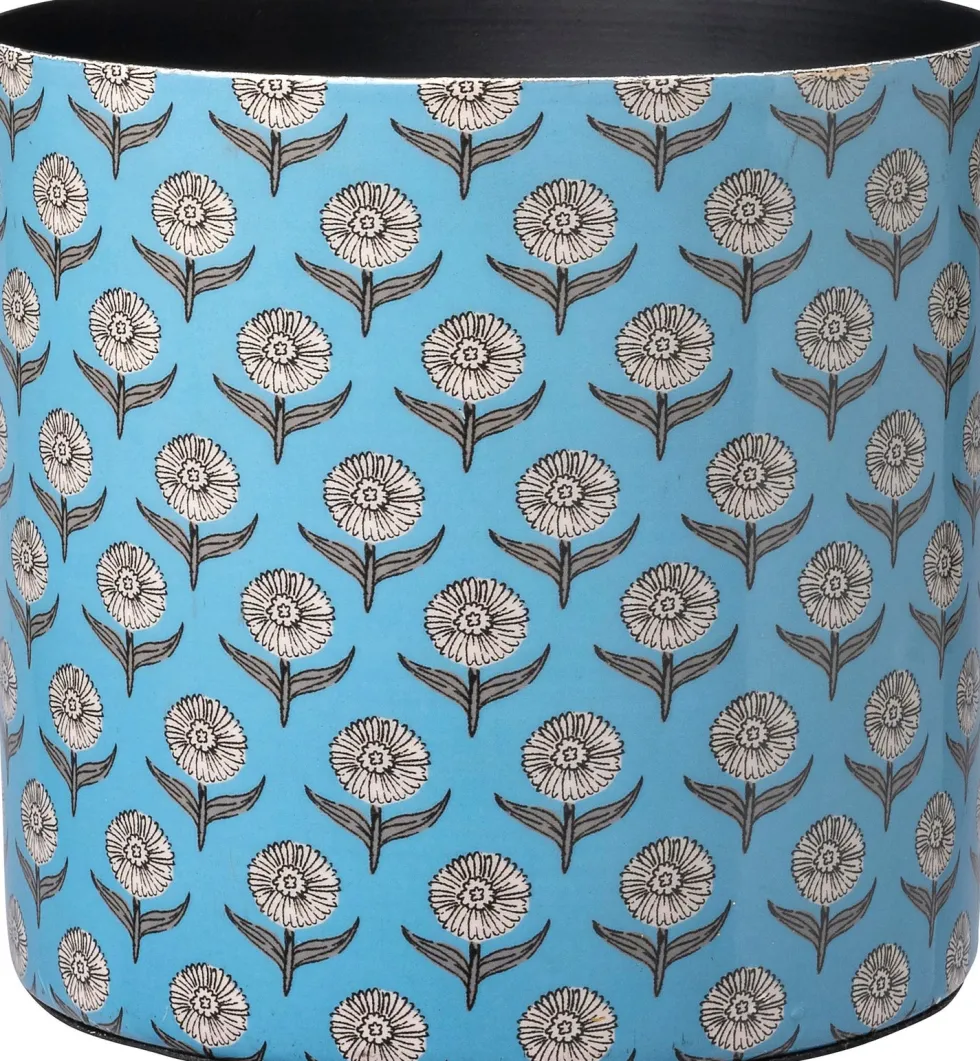 Intratuin bloempot Tali blauw D 13 H 13 cm