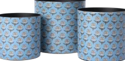Intratuin bloempot Tali blauw D 15 H 15 cm