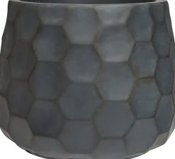 Intratuin bloempot Tarana grijs D 44,5 H 32,5 cm
