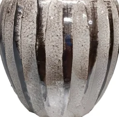 Intratuin bloempot Ted bruin / grijs D 13 H 13 cm
