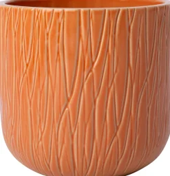 Intratuin bloempot Thomas oranje D 15 H 14 cm