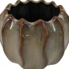 Intratuin bloempot Tiber bruin D 19 H 16,5 cm