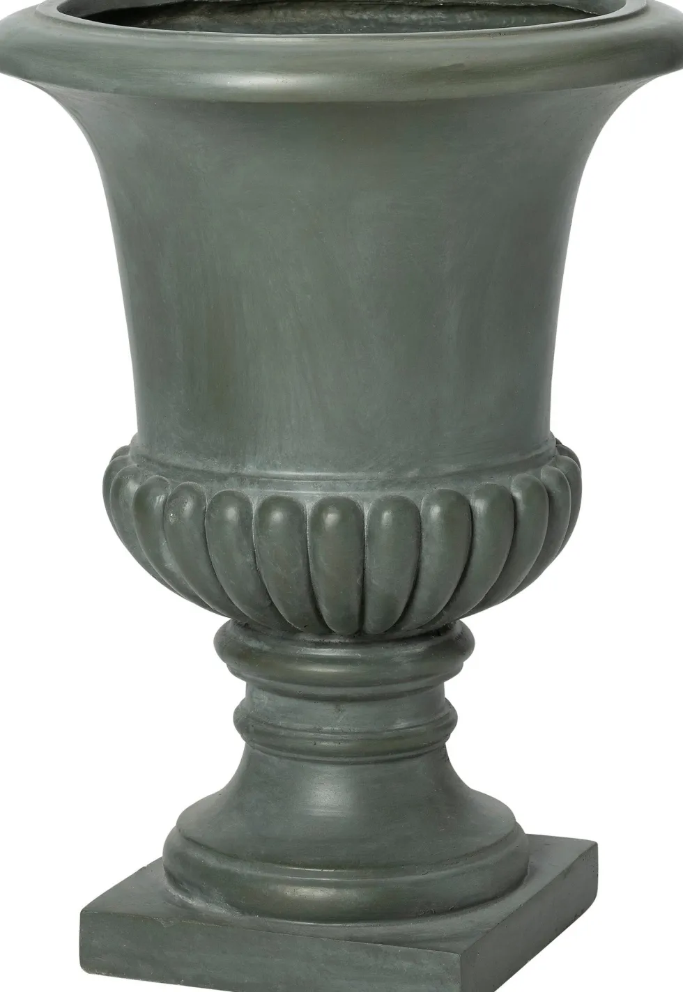 Intratuin bloempot Tilda glad grijs D 45 H 60,5 cm
