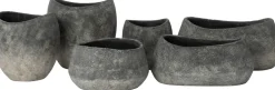 Intratuin bloempot Toby grijs D 21 H 20 cm
