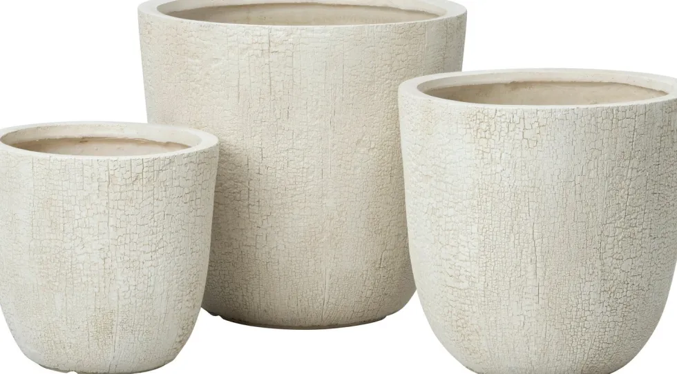 Intratuin bloempot Tom beige D 43 H 41 cm